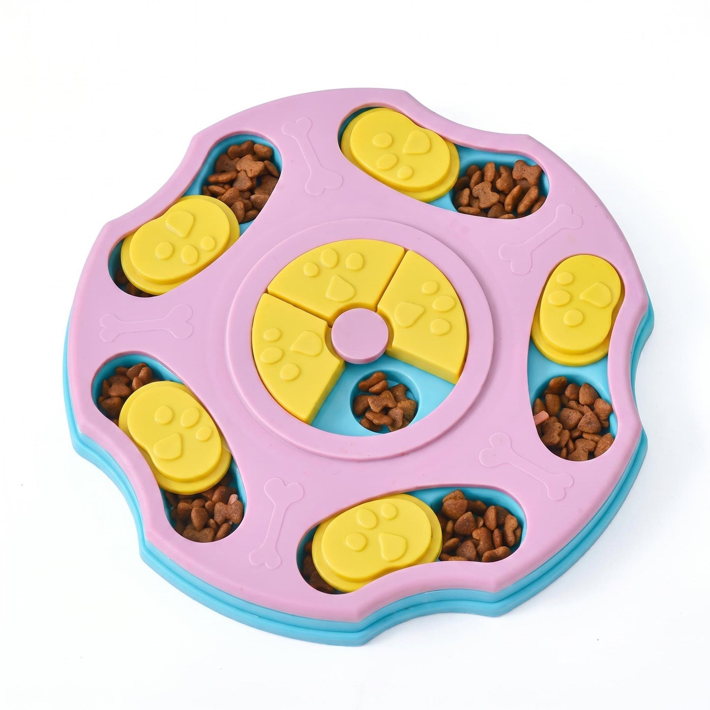 🐶Kutyáknak szánt, az IQ fejlesztését és a mentális stimulációt elősegítő puzzle-játékok, kutyakekszes puzzle-játékok