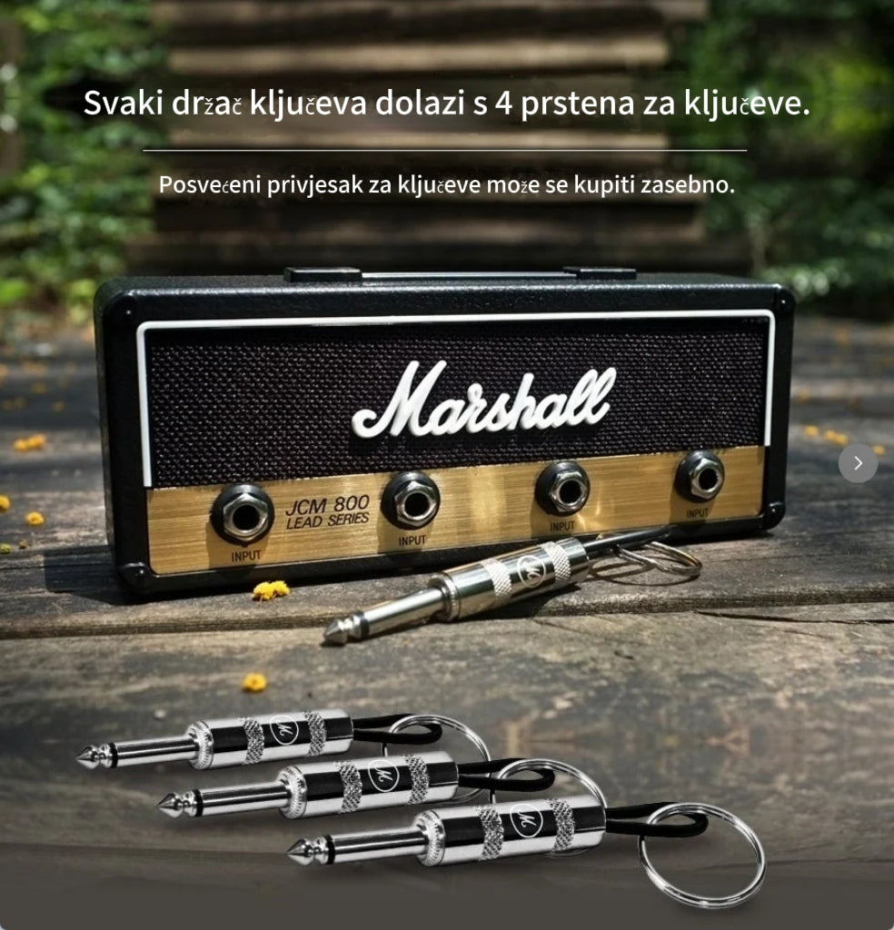 🔥Kupi jedan dobi jedan gratis🔥 | 🎸 Marshall JCM800 stalak za ključeve | Rock stil + organizacija ✨