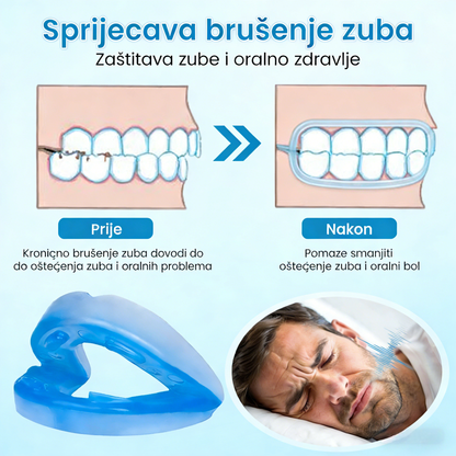 🔝🦷[Službena trgovina brenda] Flanora® podesiva ustna štitnica protiv hrkanja, univerzalna veličina