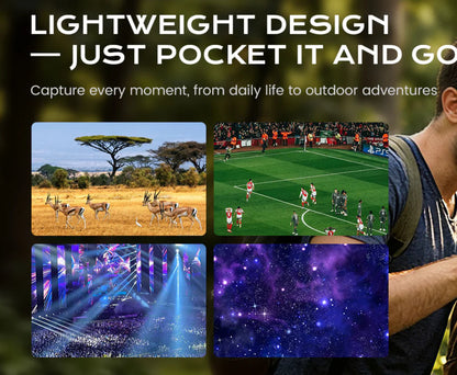 1🔭Kompaktan, džepni astronomski teleskop koji se može pričvrstiti na pametni telefon