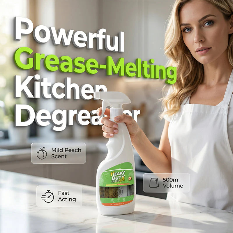 🏡🧼Silnie działający spray do usuwania tłuszczu z kuchni💦