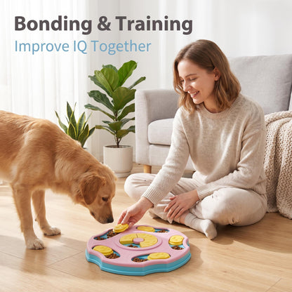 🐶Kutyáknak szánt, az IQ fejlesztését és a mentális stimulációt elősegítő puzzle-játékok, kutyakekszes puzzle-játékok