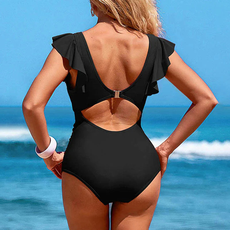 😍 50% popusta na ograničeno vrijeme: seksi jednodijelni kupaći kostim s naborkama