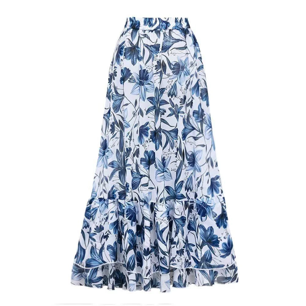 🚨 Samo danas! 50% popusta!🩱Dvodijelni kupaći kostim s suknjom i V-izrezom✨Odvojiva suknja, oblikuje trbuh i naglašava figuru, savršen za plažu i odmore