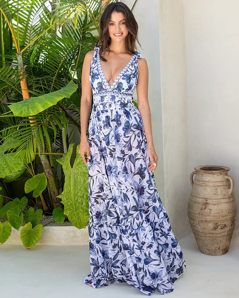 🚨 Samo danas! 50% popusta!🩱Dvodijelni kupaći kostim s suknjom i V-izrezom✨Odvojiva suknja, oblikuje trbuh i naglašava figuru, savršen za plažu i odmore