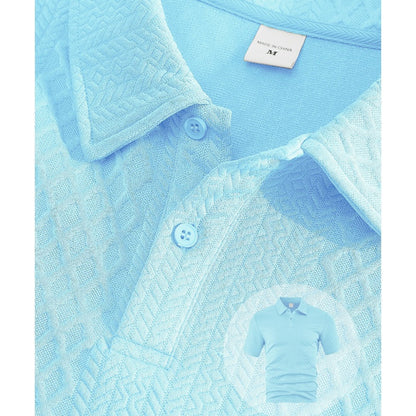 👕 50% POPUSTA! 💎 Muški dvodijelni komplet s uzorkom dijamanata – majica kratkih rukava i kratke hlače – prozračan, otporan na gužvanje i ležeran ljetni izgled ☀️